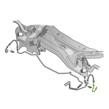 Load image into Gallery viewer, Golf Brake Line Rear Left Fits VW Audi A3 S3 TT OE 1K0 611 763 E Febi 172799