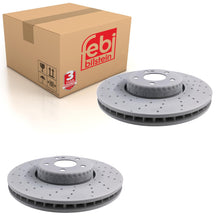 Load image into Gallery viewer, Pair of Front Brake Disc Fits Mercedes C-Class E-Class 0004212212 Febi 175162