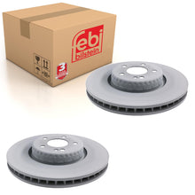 Load image into Gallery viewer, Pair of Front Brake Disc Fits Mercedes C-Class E-Class 0004212712 Febi 175180