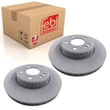 Load image into Gallery viewer, Pair of Front Brake Disc Fits Mercedes C-Class E-Class 0004212512 Febi 175190
