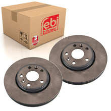 Load image into Gallery viewer, 2 Front Brake Discs Fits Renault OE 40 20 682 34R Febi 176658