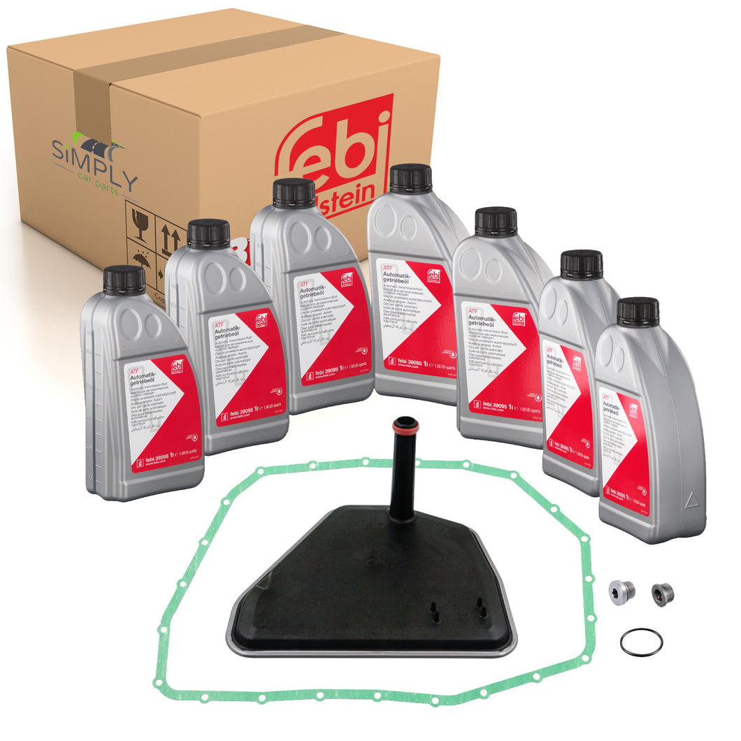 ATF Oil Service Filter Kit Transmission 7L Fits Audi A4 A6 A8 S6 VW Febi 176859