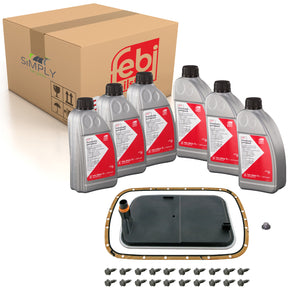 ATF Oil Service Filter Kit Transmission 6L Fits BMW 3 5 Series Febi 176873