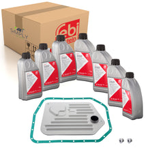Load image into Gallery viewer, ATF Oil Service Filter Kit Transmission 7L Fits BMW 5 7 8 Series X5 Febi 176879