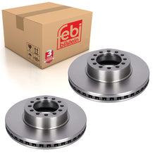 Load image into Gallery viewer, Pair of Front Brake Discs Fits Iveco S-WAY X-WAY OE 58 0223 4113 Febi 177056