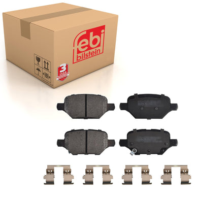 Rear Brake Pad Set Fits Vauxhall Mokka Chevrolet Trax OE 42539412 Febi 177073