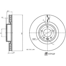 Load image into Gallery viewer, Discovery Front Brake Disc Fits Land Rover Range Rover LR098967 Febi 177127