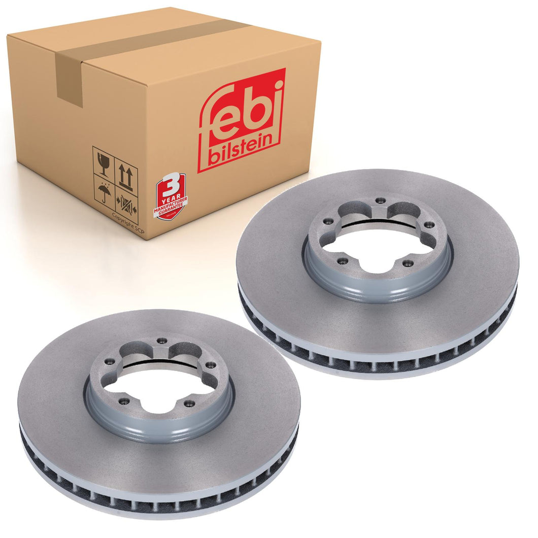 Front Brake Disc Fits Ford Transit Tourneo OE 2 168 836 Febi 178027