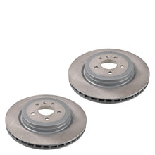 Load image into Gallery viewer, Pair of Rear Brake Discs Fits Tesla Model S OE 600643100D Febi 178233