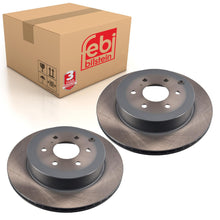 Load image into Gallery viewer, Pair of Rear Brake Disc Fits Mercedes X-Class 2017-20 OE 432065XA0A Febi 178650
