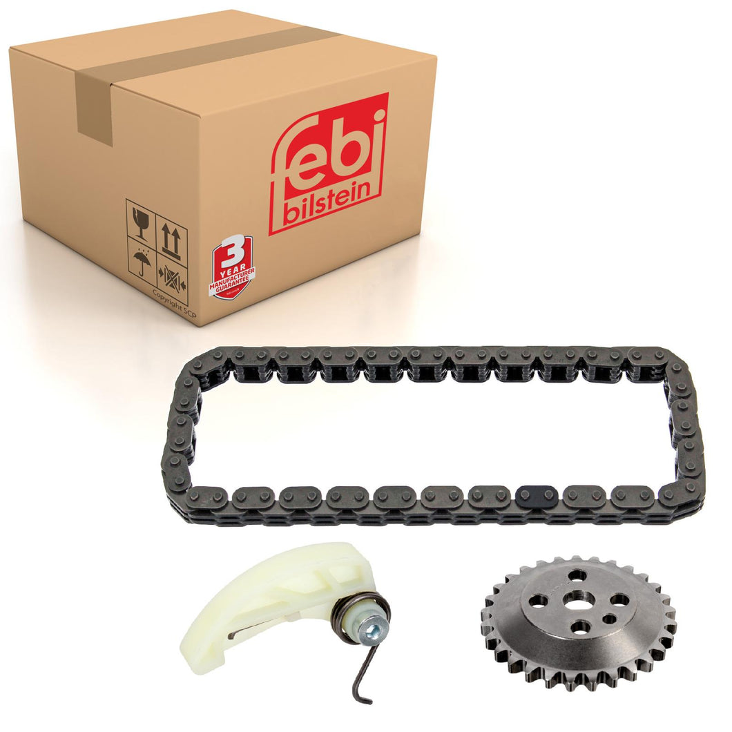 Oil Pump Chain Kit Fits VW Polo Mk5 2009-14 Touran OE 03C 115 225 S1 Febi 178826