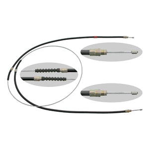 Rear Brake Cable Fits FIAT Ducato 230 Peugeot Boxer Citroen Jumper Re Febi 17903
