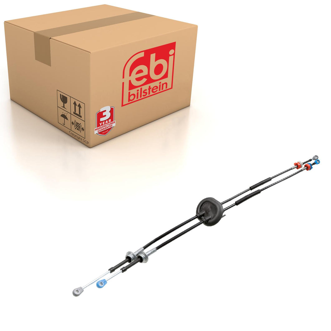 Manual Gear Cable Fits Citroën C2 2003-10 C3 2002-13 OE 2444FC Febi 180116