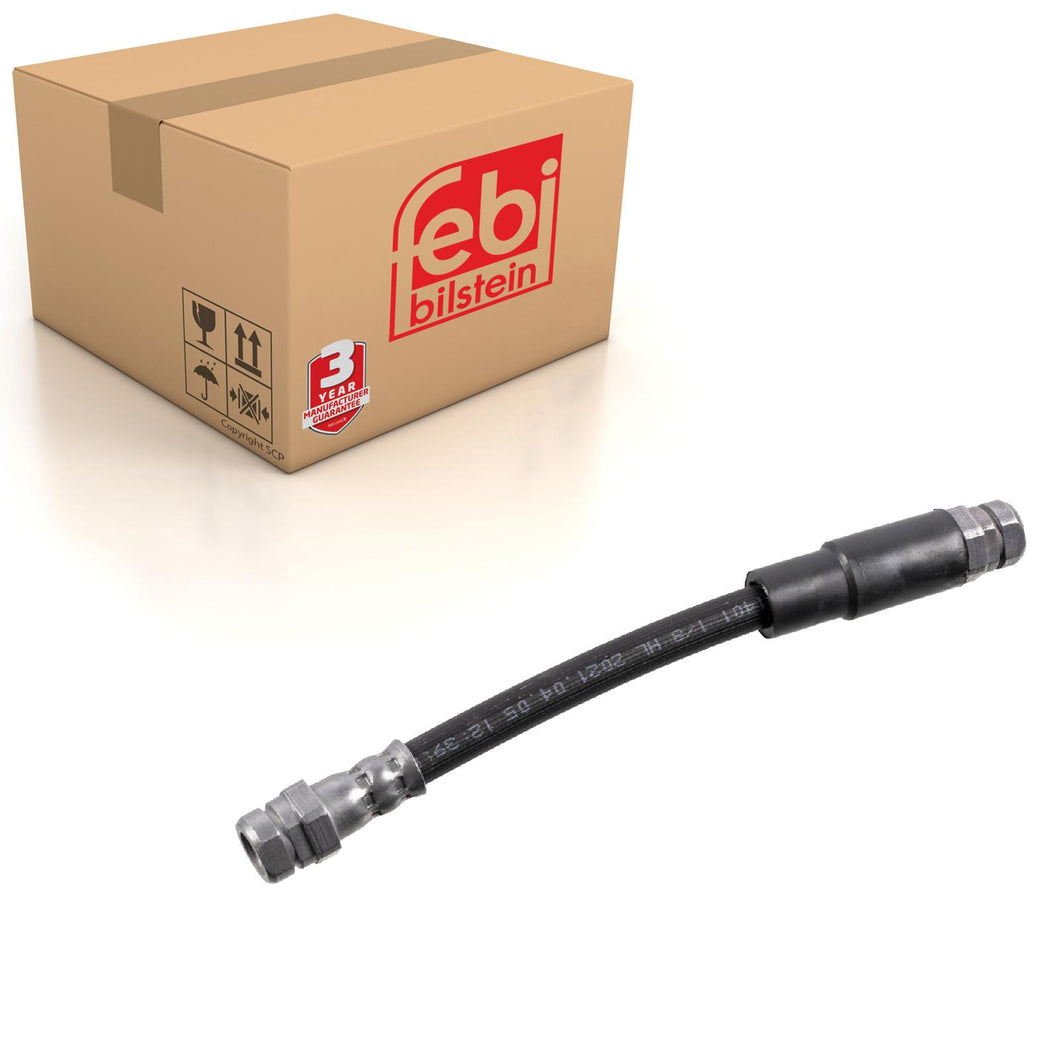 Rear Inner Brake Hose Fits VW Polo Mk6 Audi A1 Skoda OE 2Q0 611 775 Febi 180936