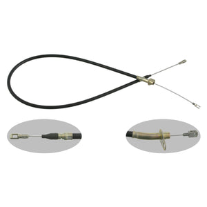 Rear Left Brake Cable Fits Mercedes Benz Model 123 OE 1234200485 Febi 18115