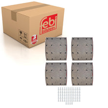 Load image into Gallery viewer, Drum Brake Lining Set Fits Scania F K N P G R S Serie 1 535 249 SK1 Febi 181223