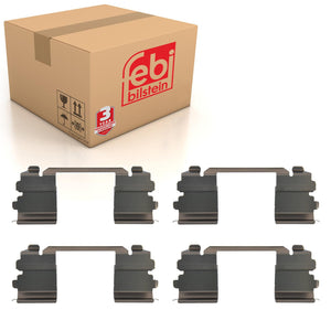 Front Brake Pad Fitting Kit Fits Iveco Daily IV Febi 181478