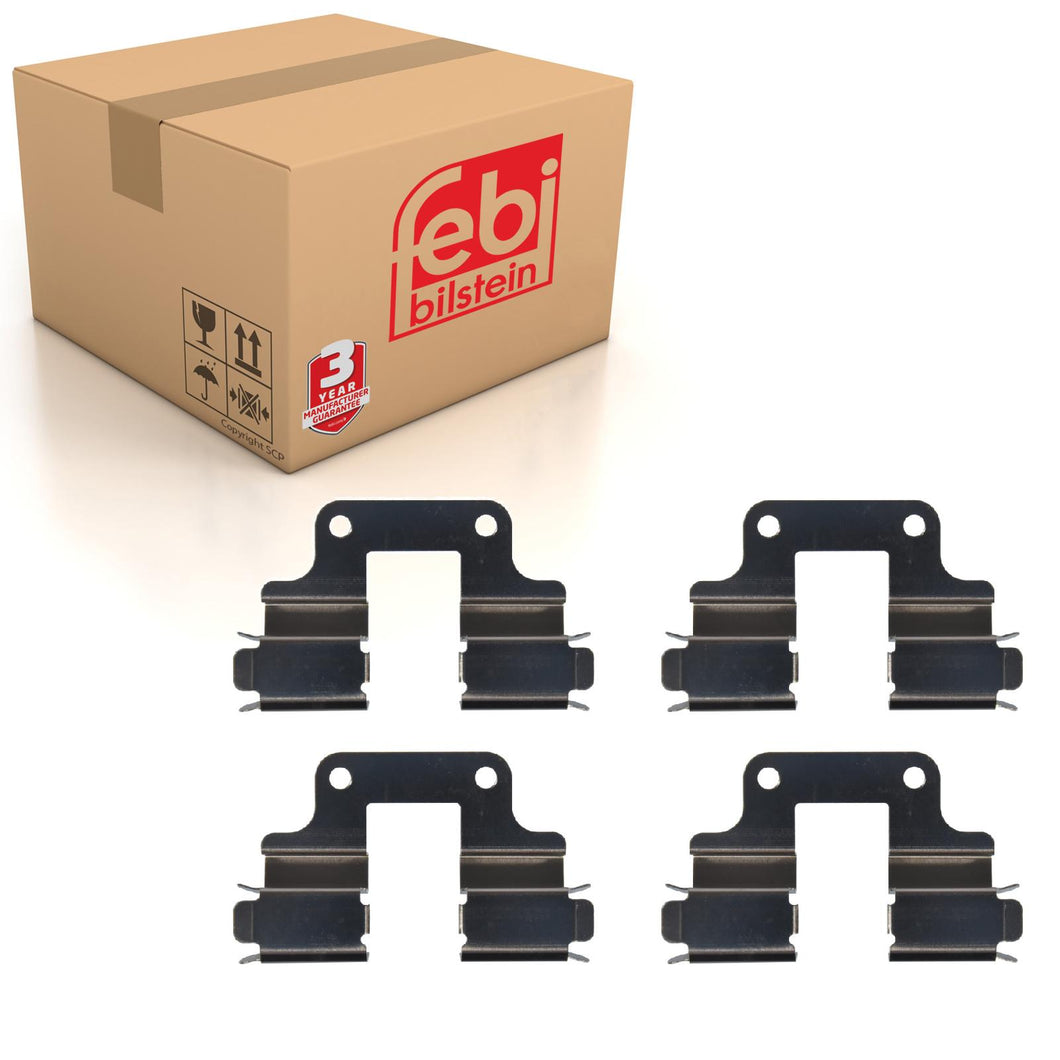 Rear Brake Pad Fitting Kit Fits Land Rover Freelander Febi 181497