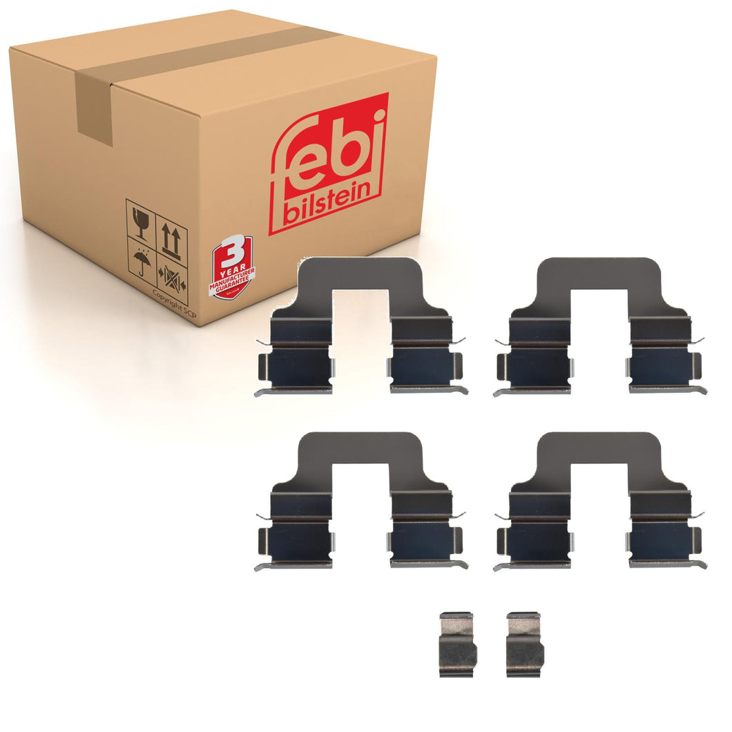 Rear Brake Pad Fitting Kit Fits BMW 1 Series 3 Series Vauxhall Astra Febi 181500