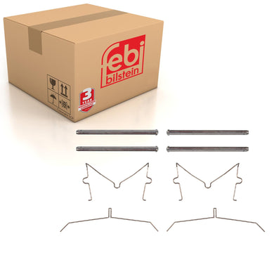 Front Brake Pad Fitting Kit Fits Toyota Hilux Febi 181507