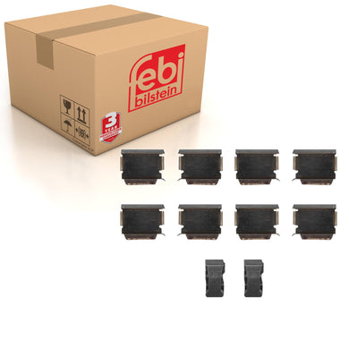 Front Brake Pad Fitting Kit Fits Vauxhall Corsa Jeep Wrangler Febi 181898