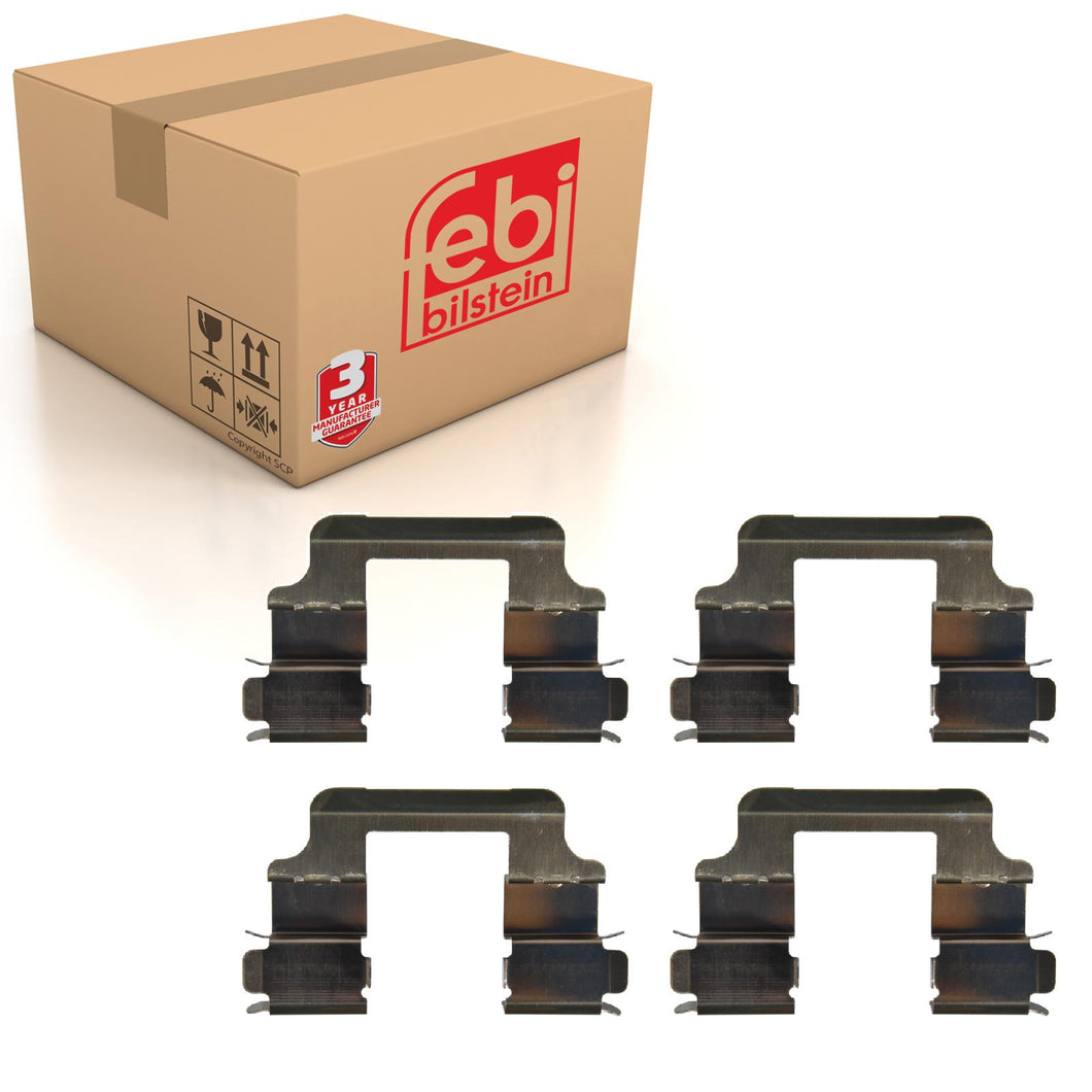 Rear Brake Pad Fitting Kit Fits Land Rover Discovery Range Rover Febi 182011