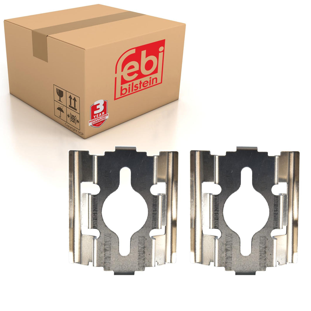 Rear Brake Pad Fitting Kit Fits Fiat Ducato Ford Transit Peugeot Febi 182021