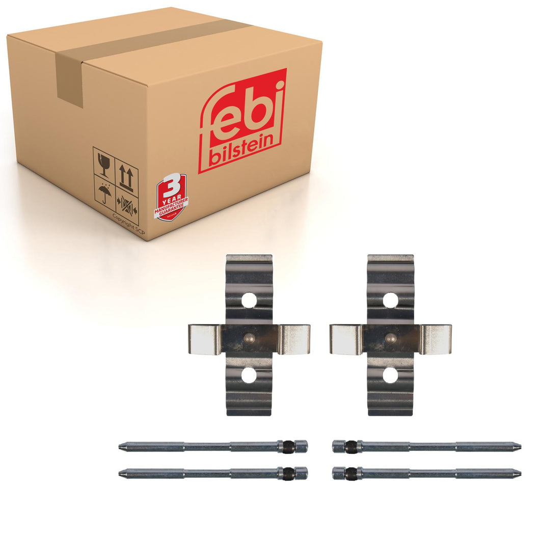 Front Brake Pad Fitting Kit Fits Alfa Romeo Mito Renault Clio Megane Febi 182022