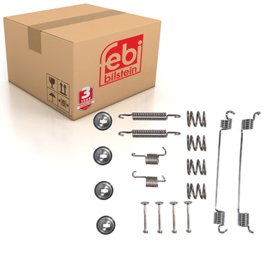Rear Brake Shoe Fitting Kit Fits Fiat 500 Panda Febi 182062