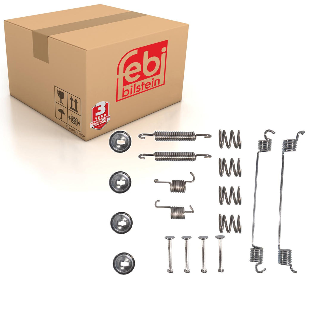 Rear Brake Shoe Fitting Kit Fits Fiat 500 Panda Febi 182062