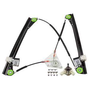 Front Left Window Regulator Fits VW Polo Mk4 2001-14 6Q4837461FSK Febi 182169