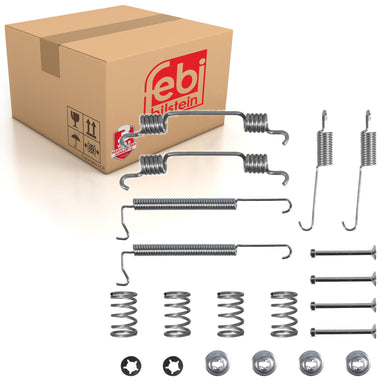 Rear Brake Shoe Fitting Kit Fits Vauxhall Astra Corsa 2000-07 Febi 182187