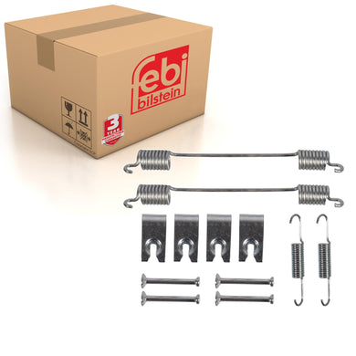 Rear Brake Shoe Fitting Kit Fits Fiat Punto Vauxhall Corsa 2006-14 Febi 182265