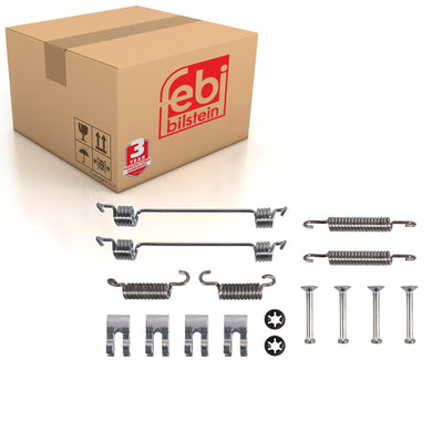 Rear Brake Shoe Fitting Kit Fits Fiat Punto II 1999-13 Ford KA Febi 182283