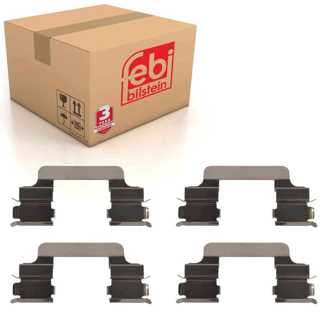 Front Brake Pad Fitting Kit Fits Mercedes C-Class Peugeot Expert Febi 182293