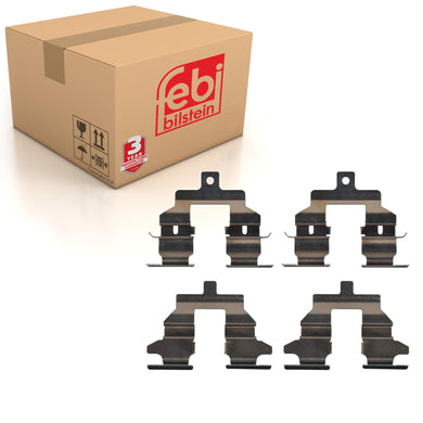 Rear Brake Pad Fitting Kit Fits Nissan Qashqai Latio Tiida X-Trail Febi 182387