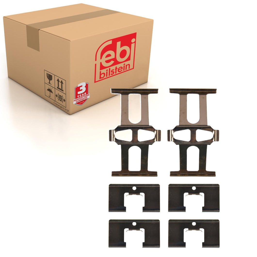 Rear Brake Pad Fitting Kit Fits Honda FR-V Stream Edix Febi 182426