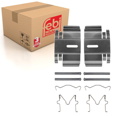 Rear Brake Pad Fitting Kit Fits Toyota RAV 2000-05 Febi 182461