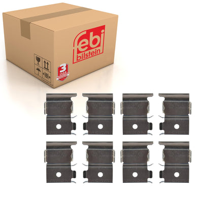 Front Brake Pad Fitting Kit Fits Mitsubishi Montero Pajero Shogun Febi 182487