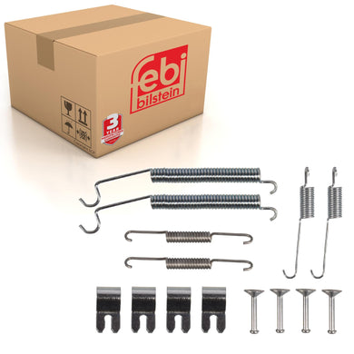 Rear Brake Shoe Fitting Kit Fits Smart Forfour Mitsubishi Colt Febi 182553