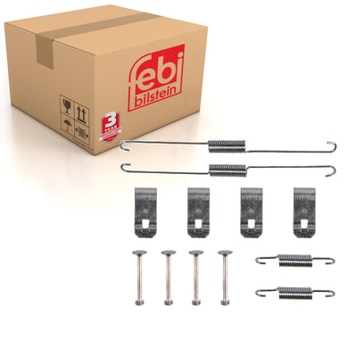 Rear Brake Shoe Fitting Kit Fits Mitsubishi Colt Pick Up L200 Strada Febi 182554