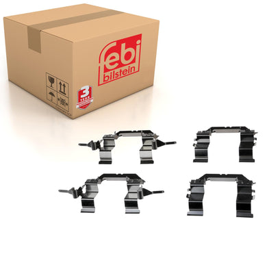Front Brake Pad Fitting Kit Fits Renault Koleos Nissan Qashqai Febi 182751
