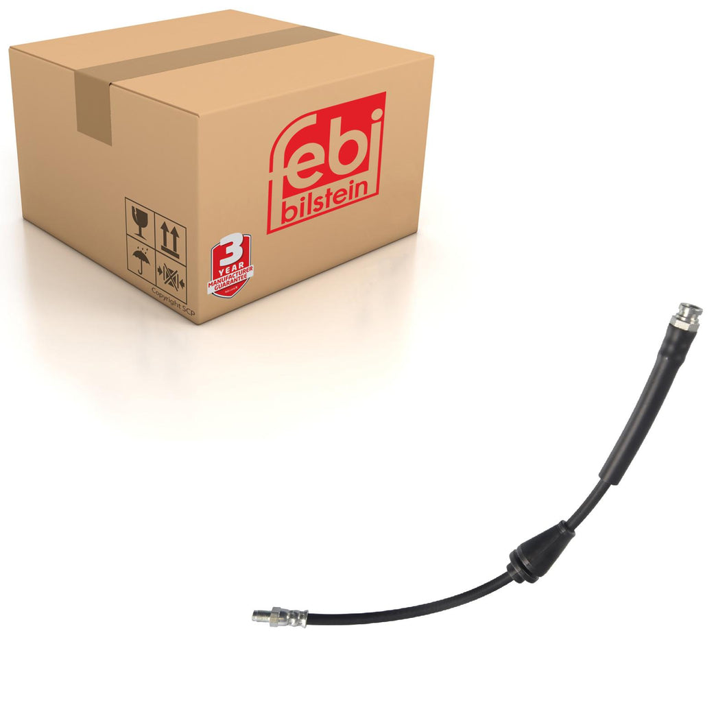 Front Brake Hose Fits Fiat Panda 2003-11 OE 51718921 Febi 183015