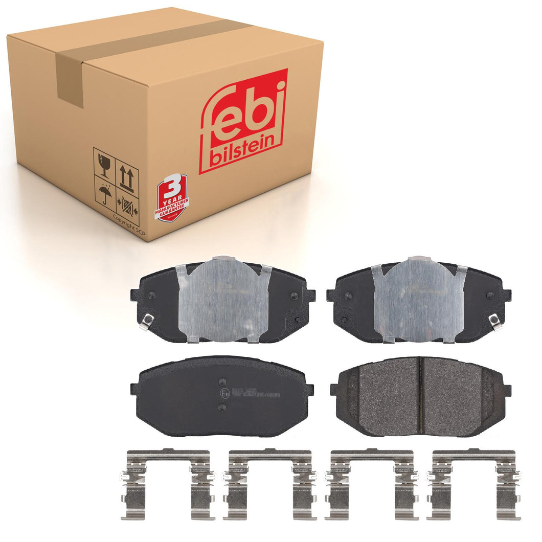 Front Brake Pad Set Fits Hyundai Tucson KIA Sportage OE 58101N7A10 Febi 183655