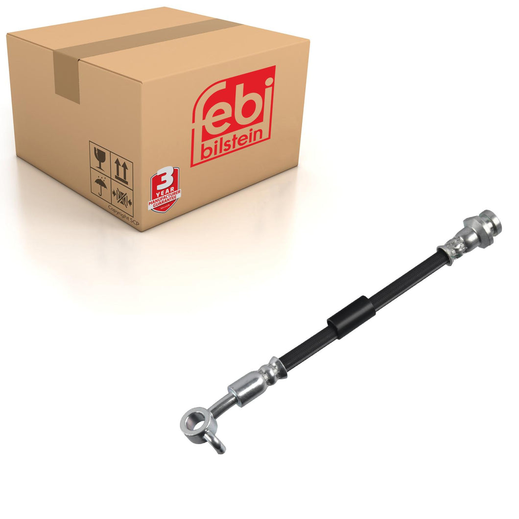 Rear Right Outer Brake Hose 186mm Fits Nissan Qashqai OE 46210-4EA5D Febi 183701