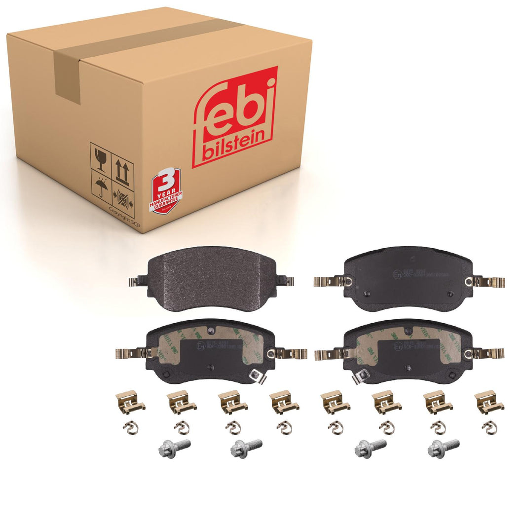 Front Brake Pad Set Fits Fiat 500E Egea Tipo OE 77368941 Febi 183716