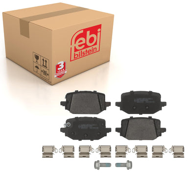 Rear Brake Pad Set Fits Nissan Qashqai X-Trail OE D40606RA0B Febi 184228