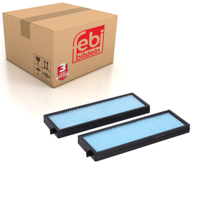 Cabin Filter Set Fits Hyundai i20 I 2008-15 OE 971334P000 Febi 184356