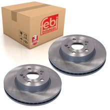 Load image into Gallery viewer, Pair of Front Brake Disc Fits Toyota Yaris IV 2020 OE 43512K0030 Febi 184696