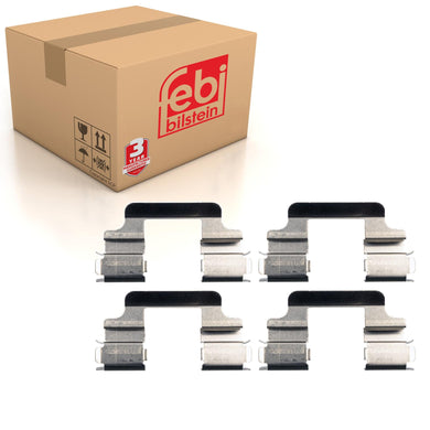 Brake Pad Fitting Kit Fits VW T5 Audi A6 A7 A8 Q5 S4 S6 Alfa Romeo Febi 185049